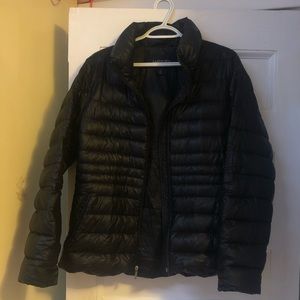 Lands’ End packable down jacket